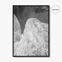 Laguna Beach Black and White Fine Art Photo Print, Orange County California Poster