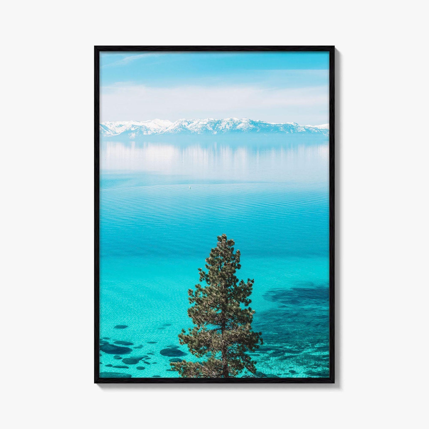 Lake Tahoe Fine Art Photo Print, Panorama, California, Sierra Nevada, USA, Poster