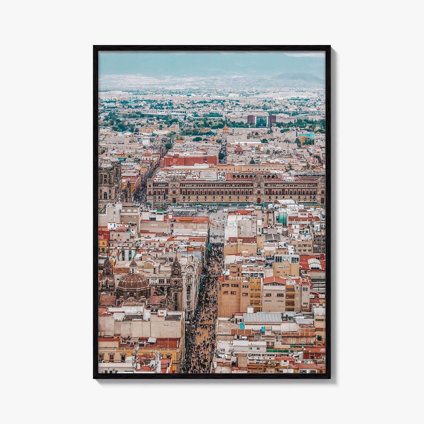 Mexico City Skyline Fine Art Photo Print, Wall Poster, CDMX