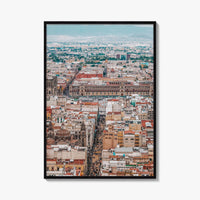 Mexico City Skyline Fine Art Photo Print, Wall Poster, CDMX