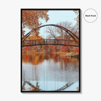 Madison Fine Art Photo Print, Tenney Park Bridge, Lake Mendota, Wisconsin, USA Wall Decor