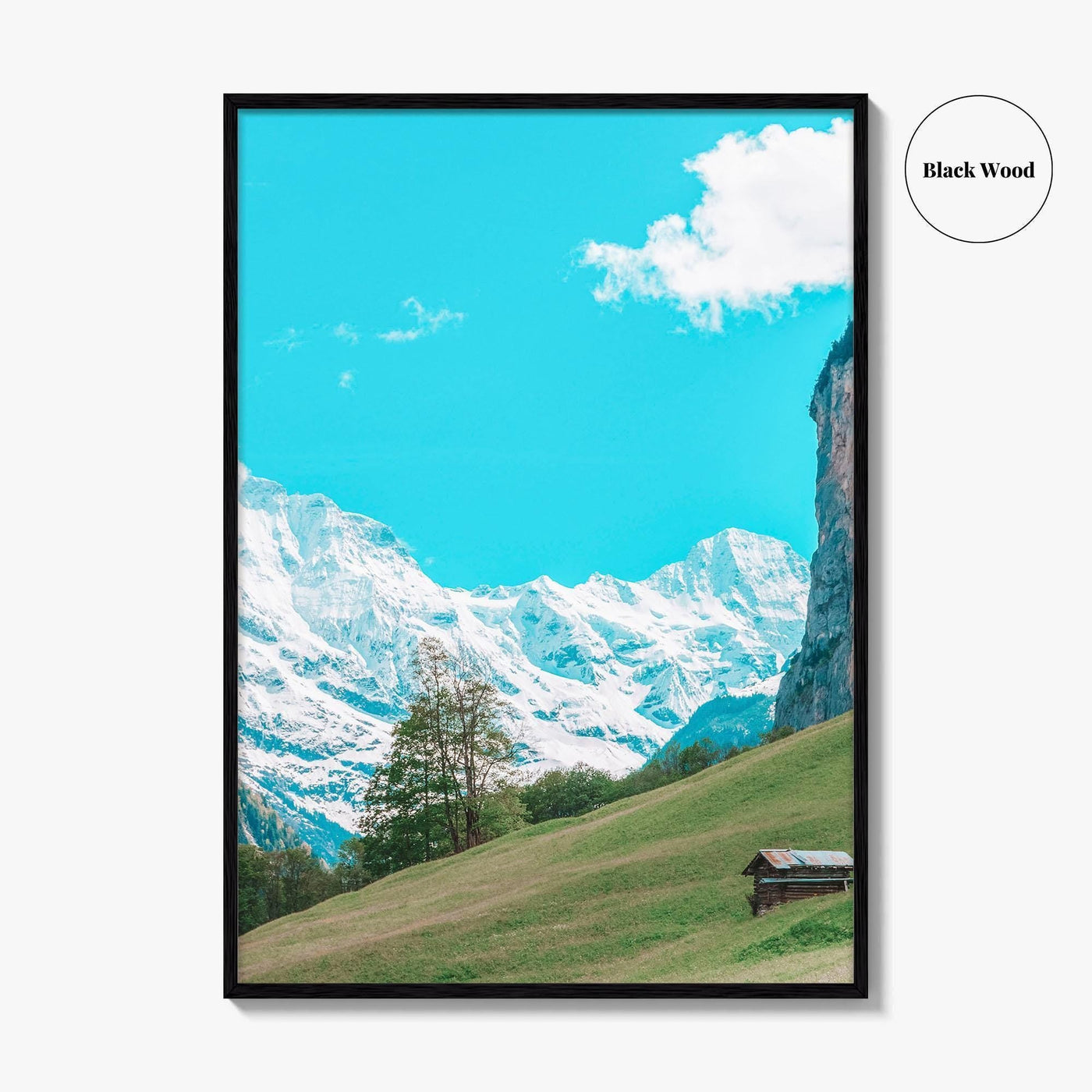 Lauterbrunnen Fine Art Photo Print, Swiss Alps Landscape, Switzerland Wall Decor, Interlaken Poster