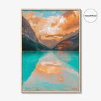 Lake Louise Fine Art Photo Print, Banff National Park Alberta Canada, Canadian Rockies Poster