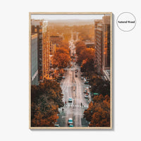 Madison Fine Art Photo Print, Wisconsin USA Wall Decor Poster, State Capitol View