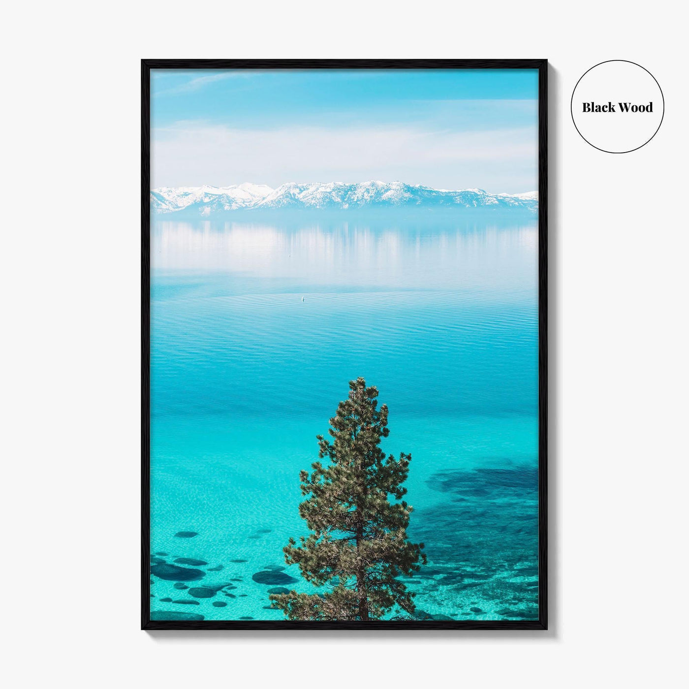Lake Tahoe Fine Art Photo Print, Panorama, California, Sierra Nevada, USA, Poster