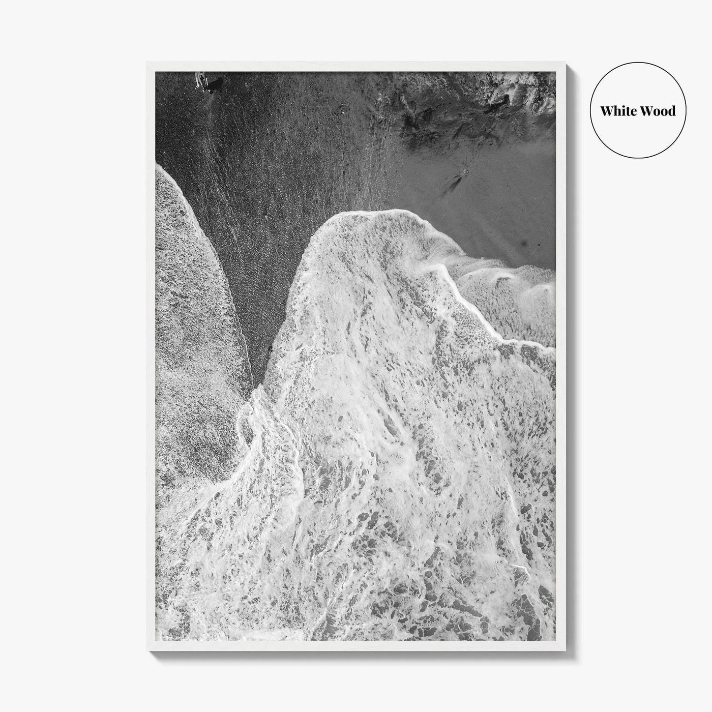 Laguna Beach Black and White Fine Art Photo Print, Orange County California Poster