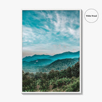 Kerala Fine Art Photo Print, Wayanad Mountain View, India Wall Decor Poster