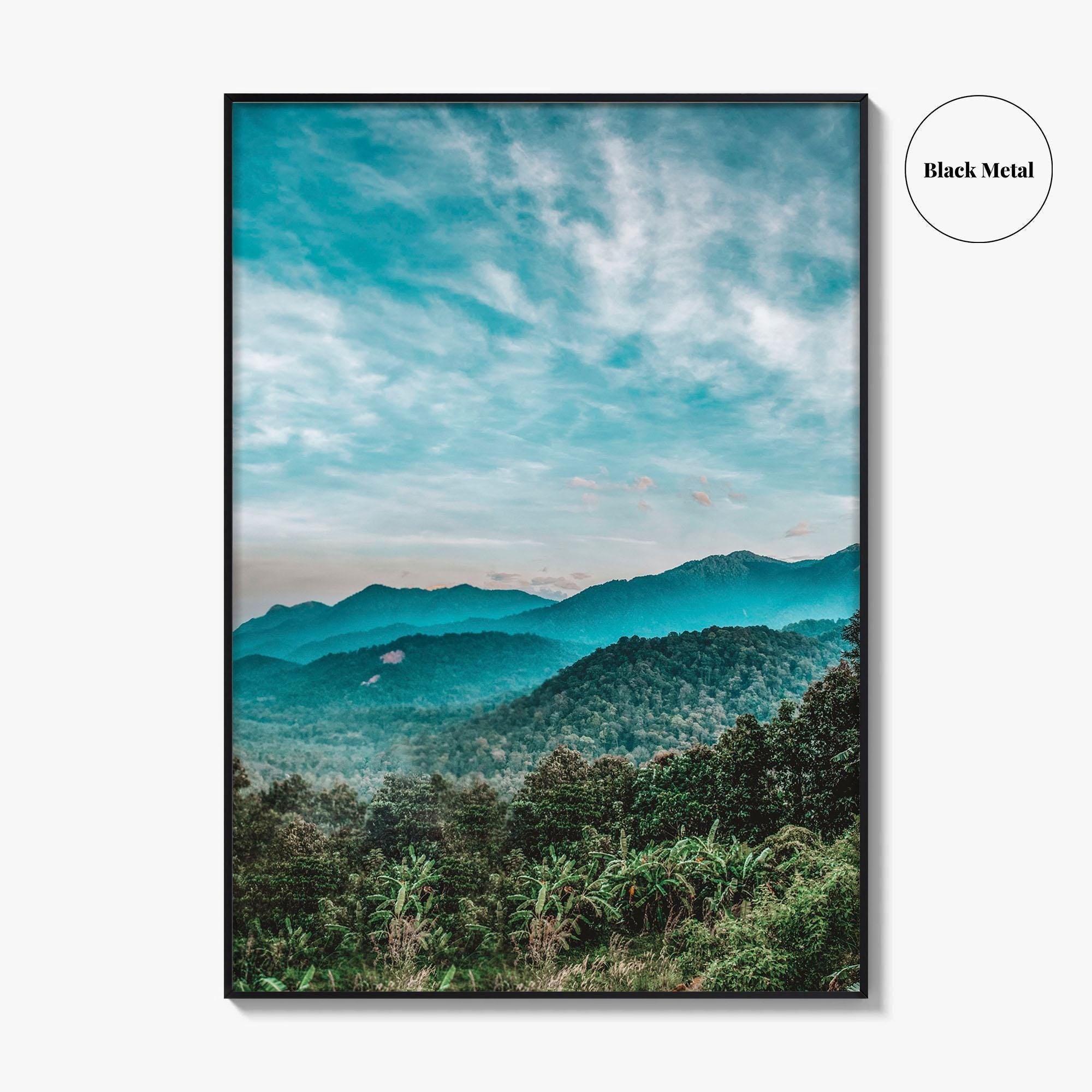 Kerala Fine Art Photo Print, Wayanad Mountain View, India Wall Decor Poster