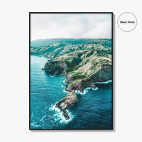 Maui Fine Art Photo Print, Hawaii USA Photo Poster, Hawaiian Islands Aerial View