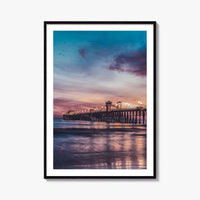 Newport Beach Fine Art Photo Print, Orange County California USA Wall Decor Poster