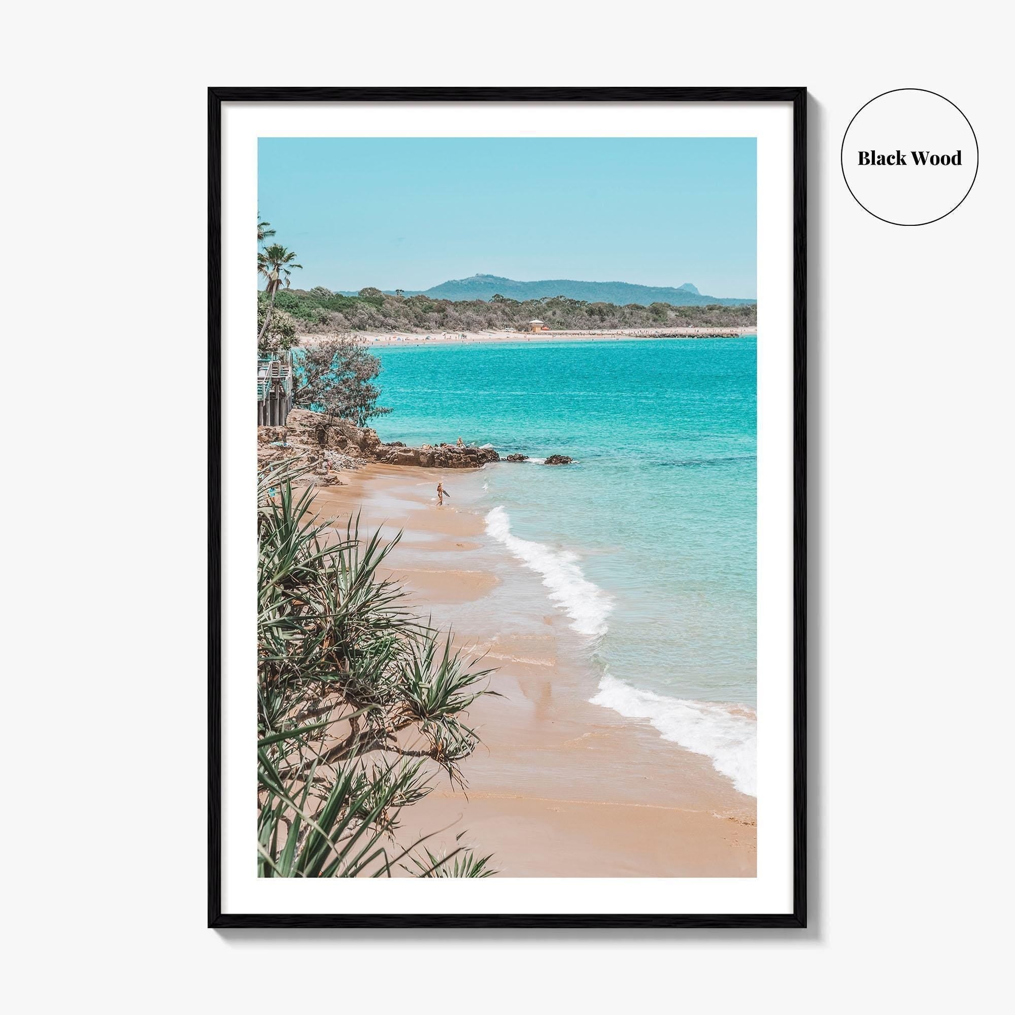 Noosa Heads Fine Art Photo Print, Beach, Sunshine Coast, Queensland, Australia, Wall Decor, Poster