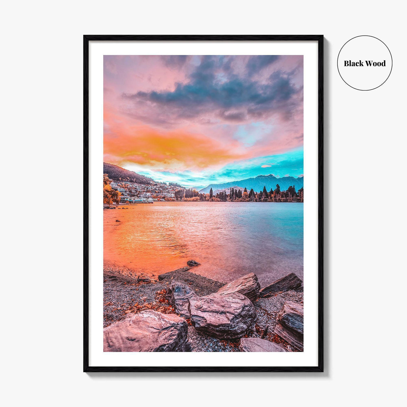 Queenstown Fine Art Photo Print, New Zealand, NZ, Otago, South Island, Wall Decor, Poster