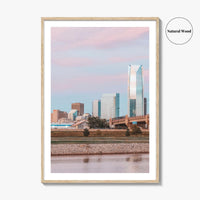 Oklahoma City Skyline Fine Art Photo Print, OKC, Oklahoma, USA Wall Decor Poster