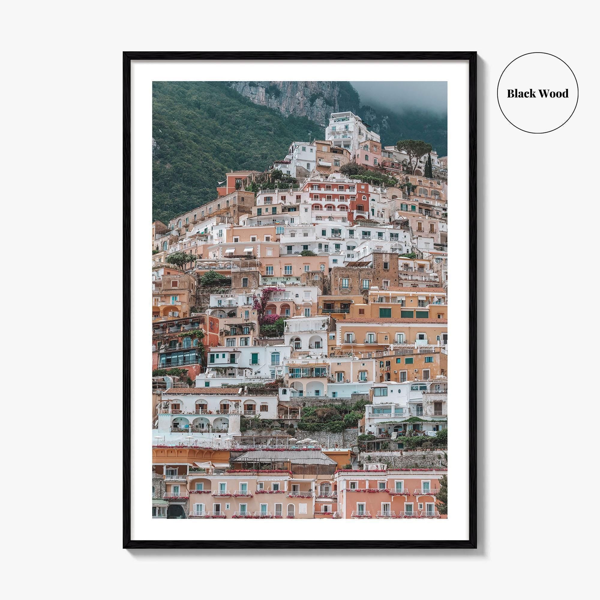 Positano Fine Art Photo Print, Amalfi Coast Campania Italy Wall Poster