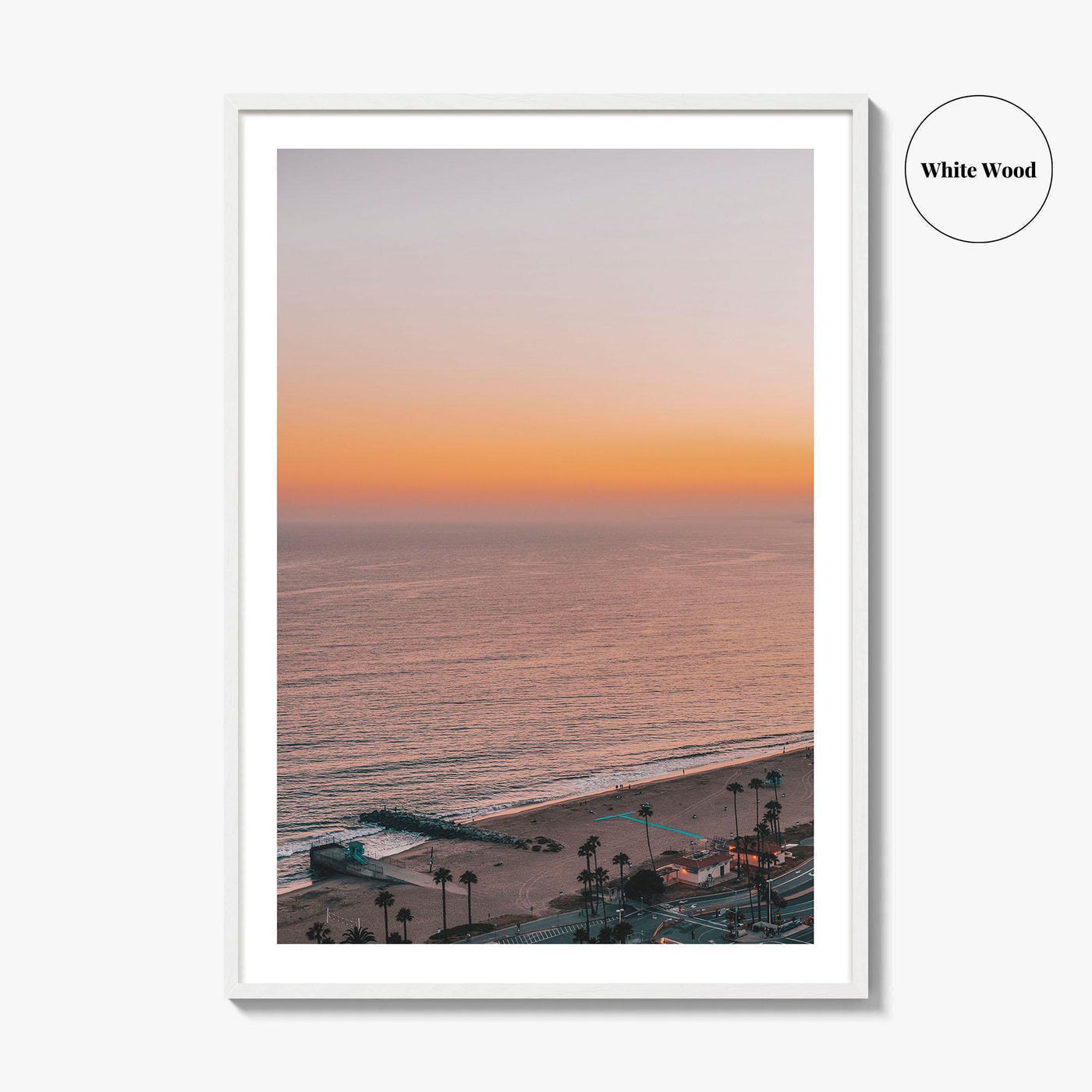 Pacific Palisades Fine Art Photo Print, Los Angeles, California, USA Wall Decor Poster