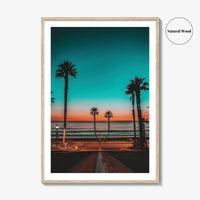 Oceanside Pier Fine Art Photo Print, San Diego, California, USA, Wall Decor, Poster