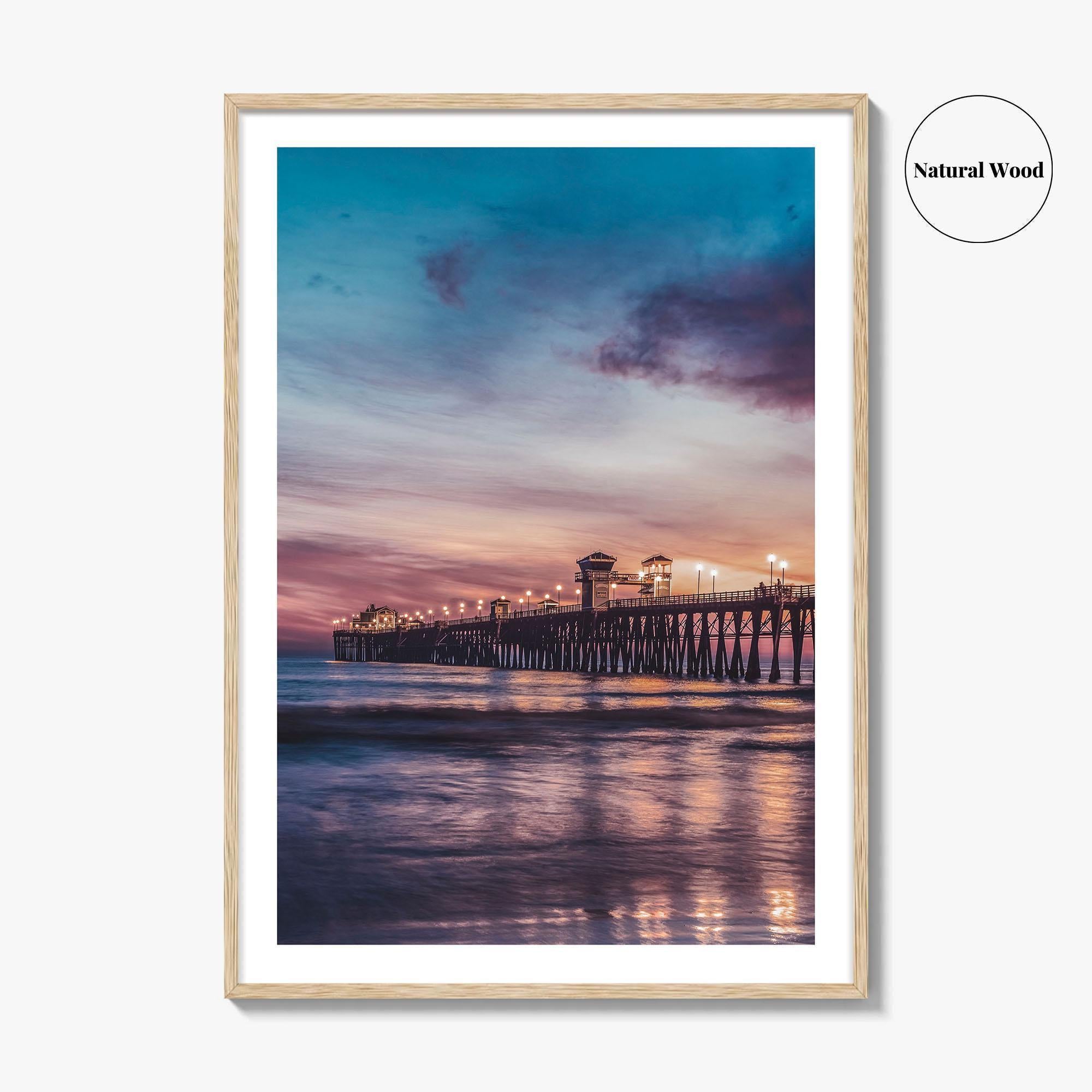 Newport Beach Fine Art Photo Print, Orange County California USA Wall Decor Poster
