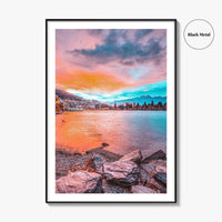 Queenstown Fine Art Photo Print, New Zealand, NZ, Otago, South Island, Wall Decor, Poster