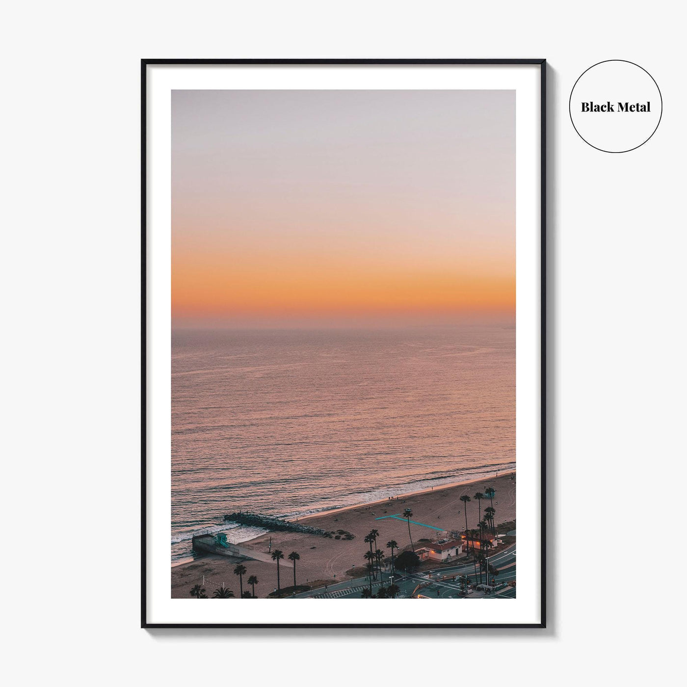 Pacific Palisades Fine Art Photo Print, Los Angeles, California, USA Wall Decor Poster
