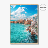 Polignano a Mare Fine Art Photo Print, Puglia Italy, Adriatic Sea Poster