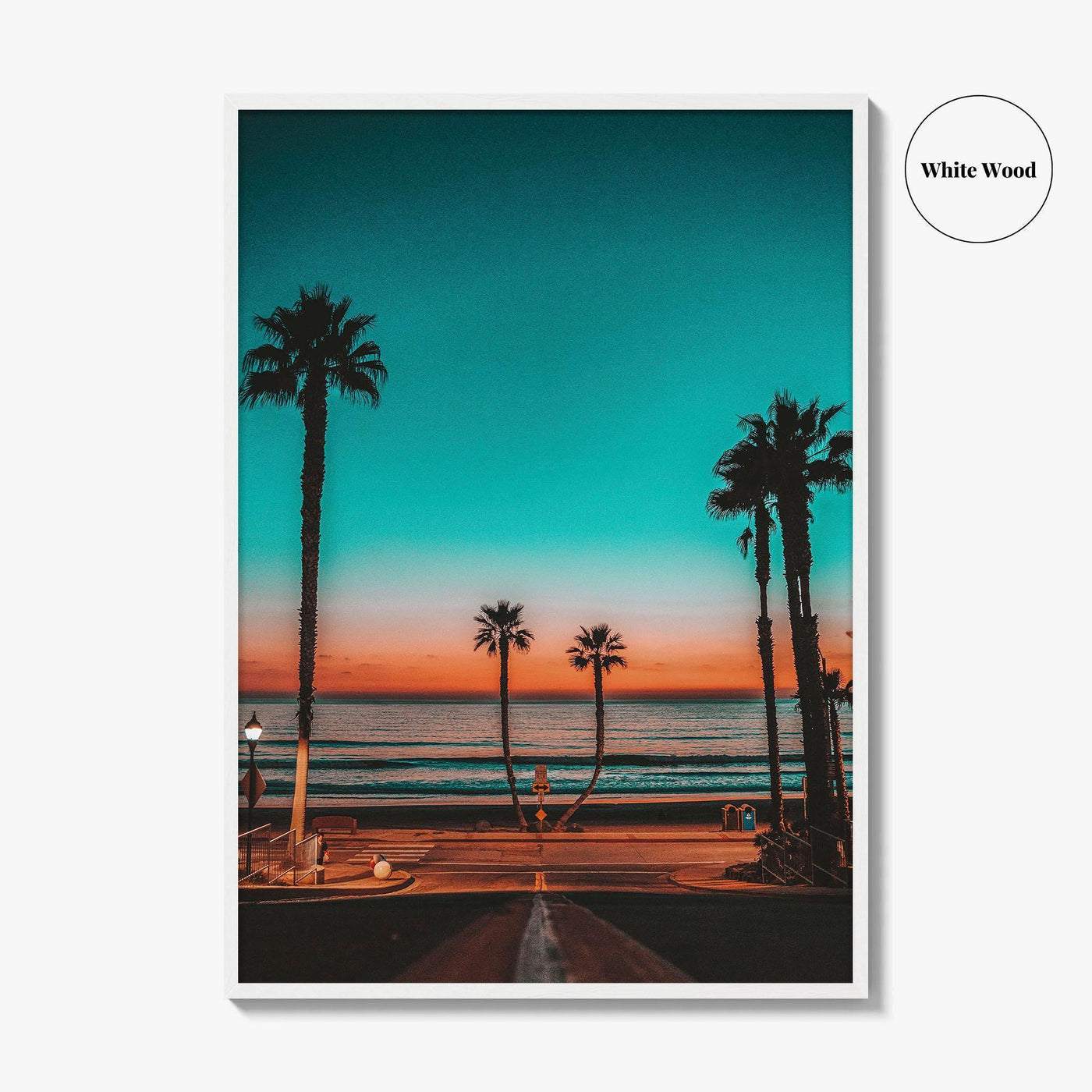 Oceanside Pier Fine Art Photo Print, San Diego, California, USA, Wall Decor, Poster