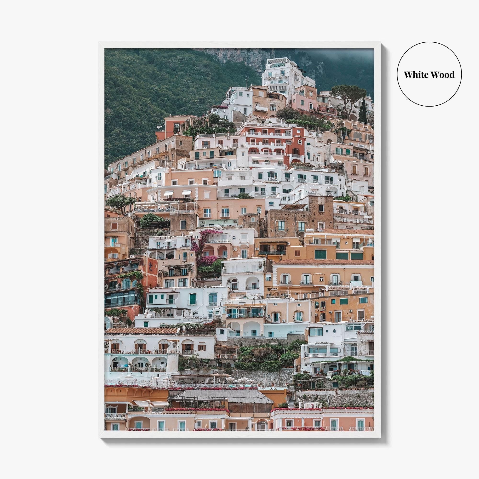 Positano Fine Art Photo Print, Amalfi Coast Campania Italy Wall Poster