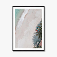 Pacific Beach Fine Art Photo Print, San Diego, California, USA, Aerial Coastline Wall Poster