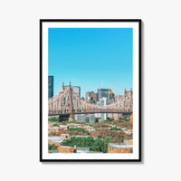 Queens New York Fine Art Photo Print, Queensboro Bridge, East River, NYC, Manhattan
