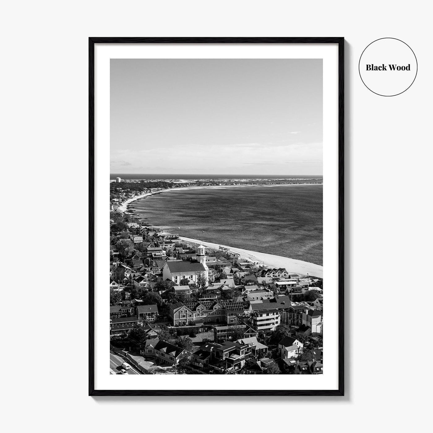 Provincetown Black and White Fine Art Photo Print, Cape Cod Pilgrim Monument Massachusetts Poster