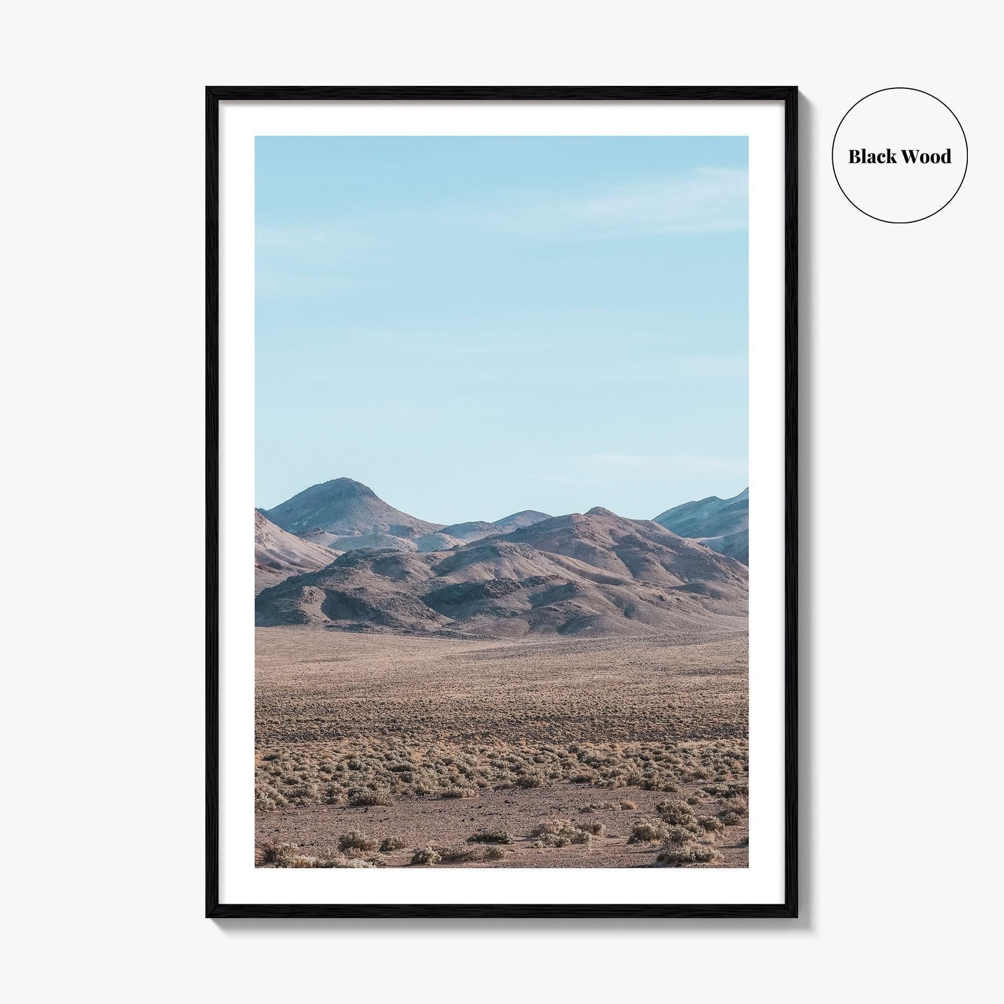 Nevada Fine Art Photo Print, Desert Mountain Landscape, United States Wall Poster