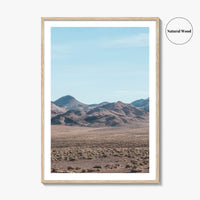 Nevada Fine Art Photo Print, Desert Mountain Landscape, United States Wall Poster