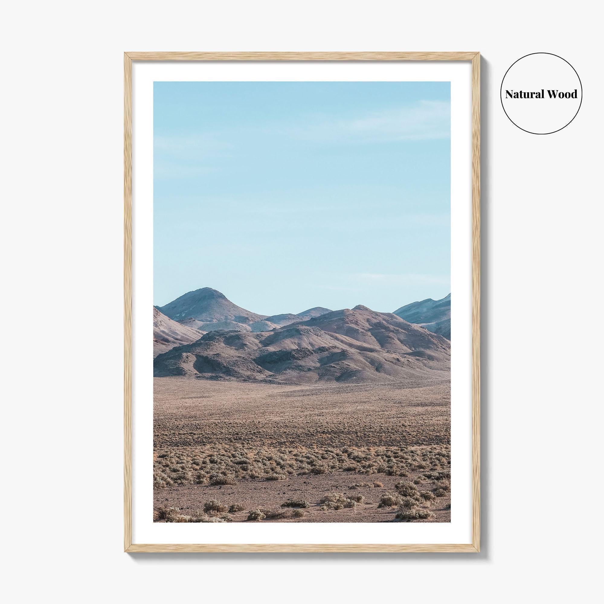 Nevada Fine Art Photo Print, Desert Mountain Landscape, United States Wall Poster