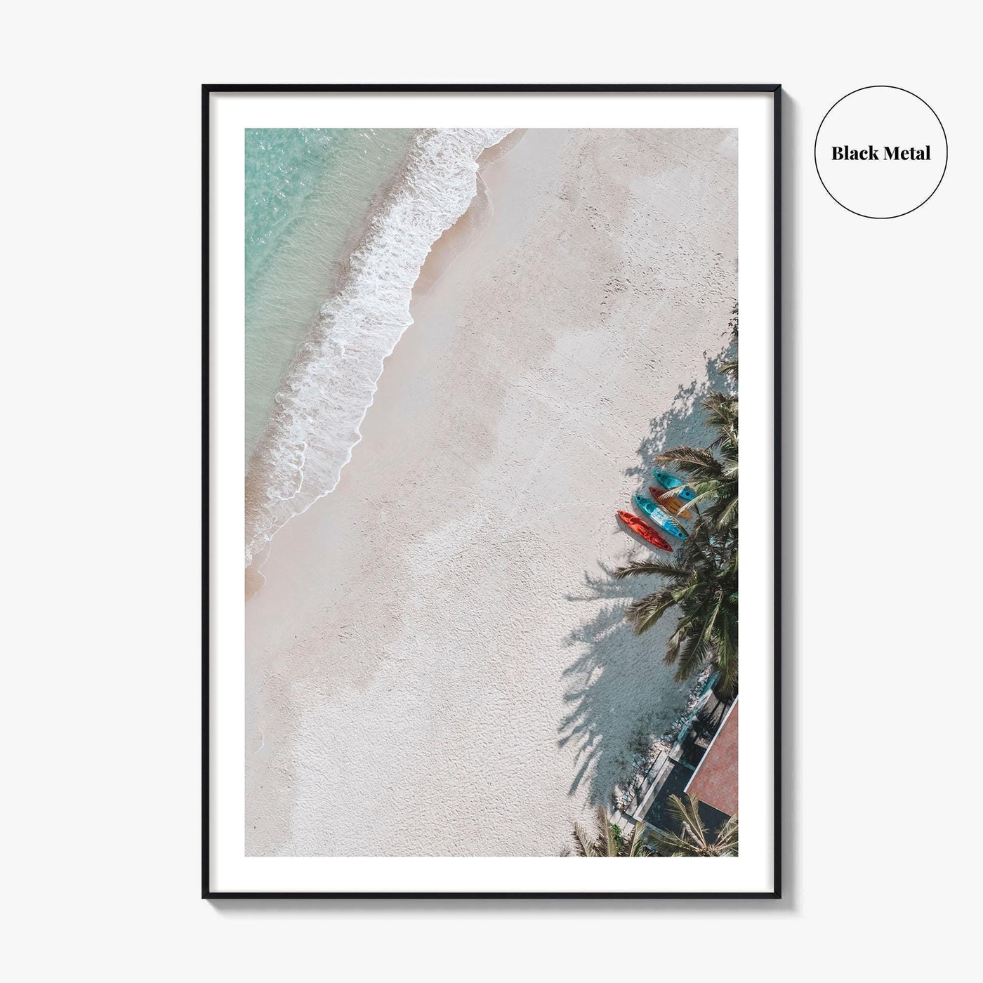 Pacific Beach Fine Art Photo Print, San Diego, California, USA, Aerial Coastline Wall Poster
