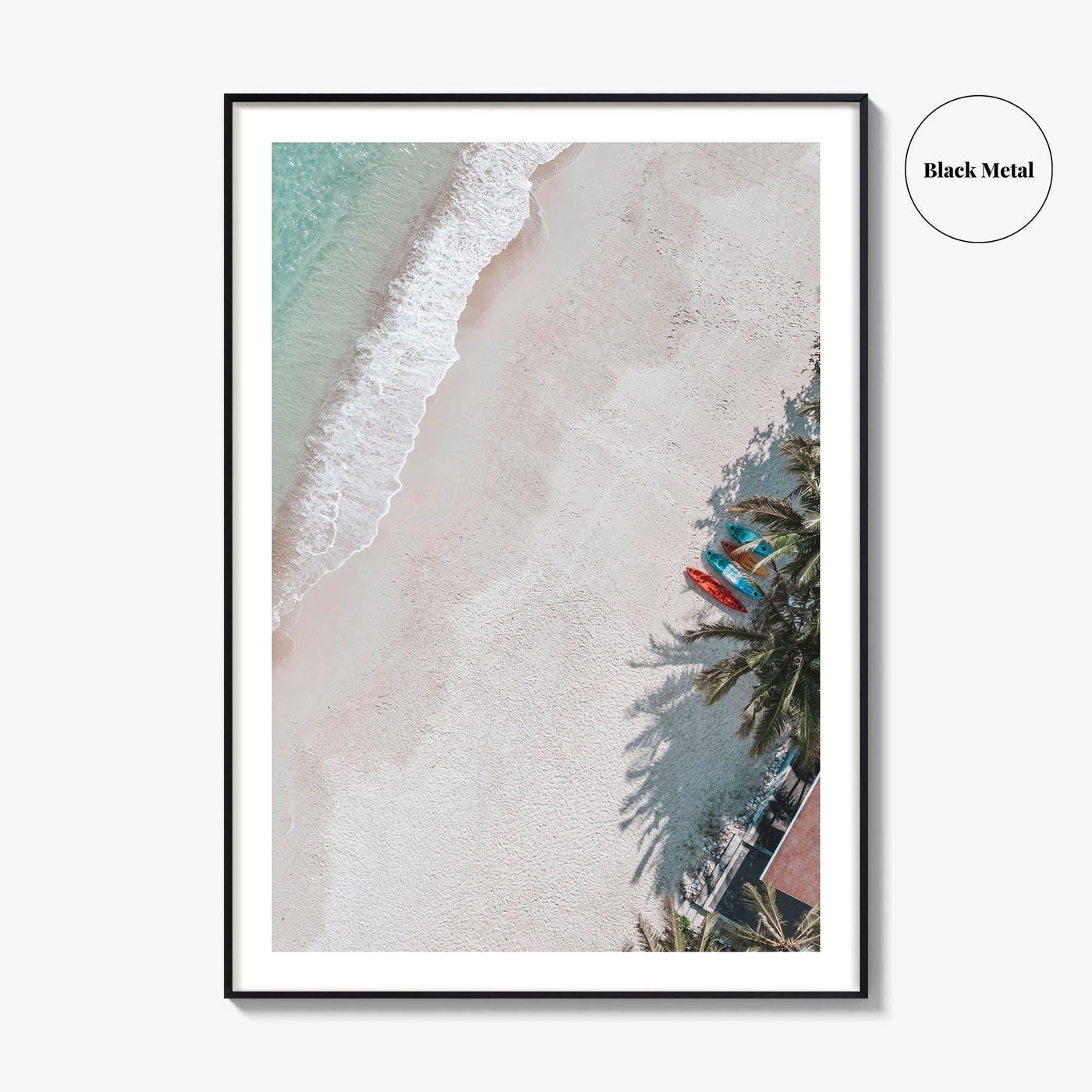 Pacific Beach Fine Art Photo Print, San Diego, California, USA, Aerial Coastline Wall Poster