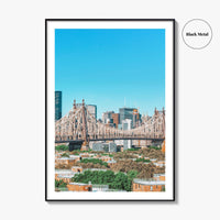Queens New York Fine Art Photo Print, Queensboro Bridge, East River, NYC, Manhattan