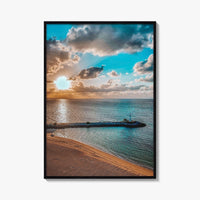 Okinawa Fine Art Photo Print, Naha Japan Wall Decor Poster, Harbor Lighthouse