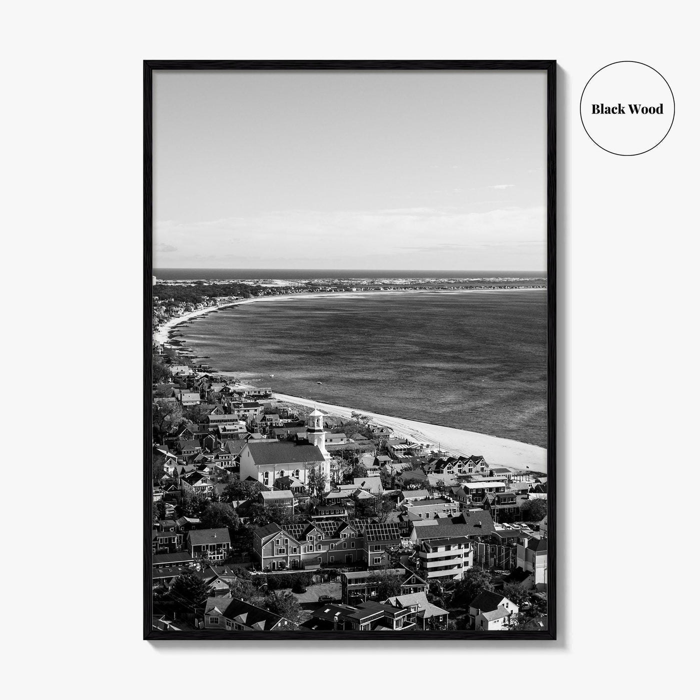 Provincetown Black and White Fine Art Photo Print, Cape Cod Pilgrim Monument Massachusetts Poster