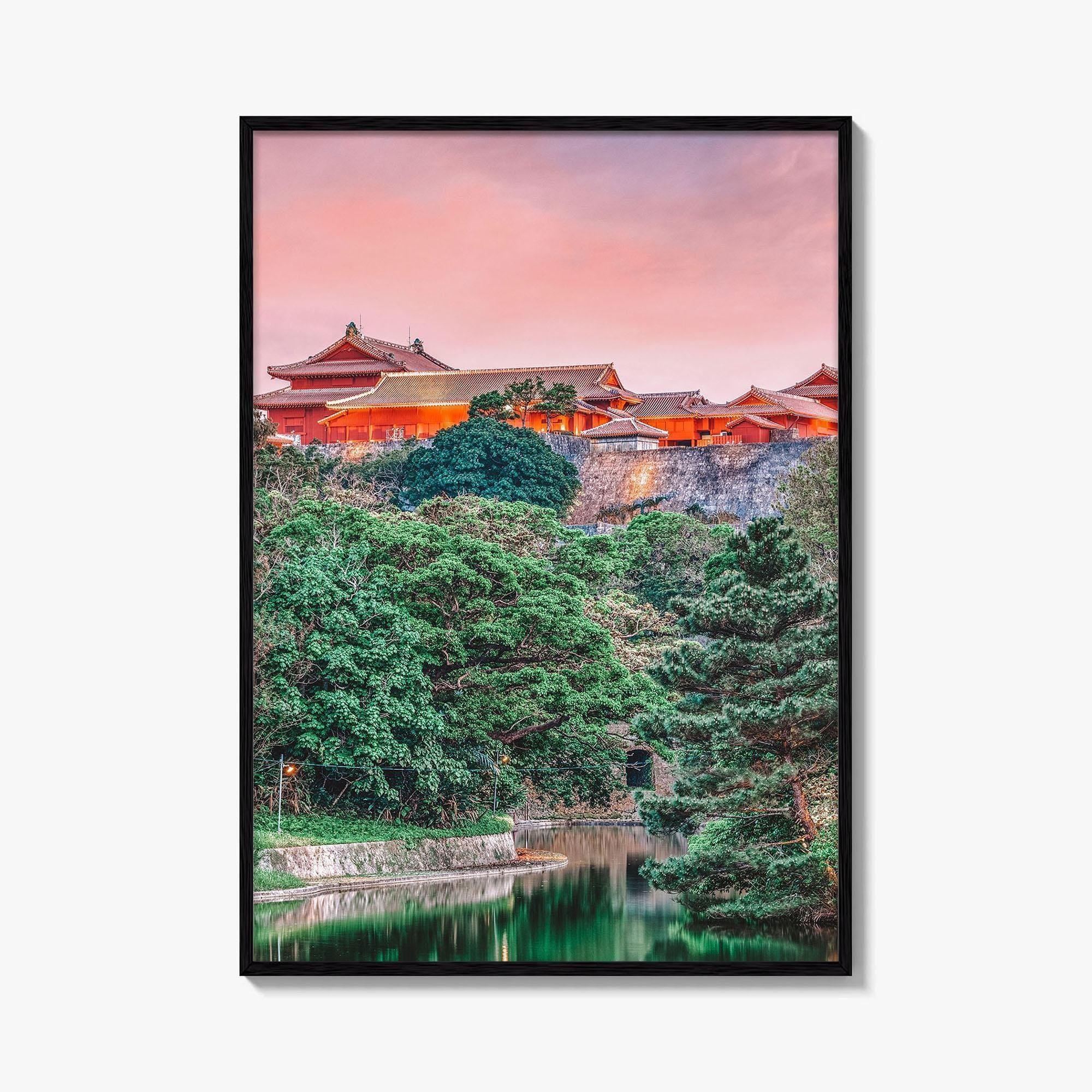 Okinawa Fine Art Photo Print, Shuri Castle, Naha, Japan Wall Decor Poster