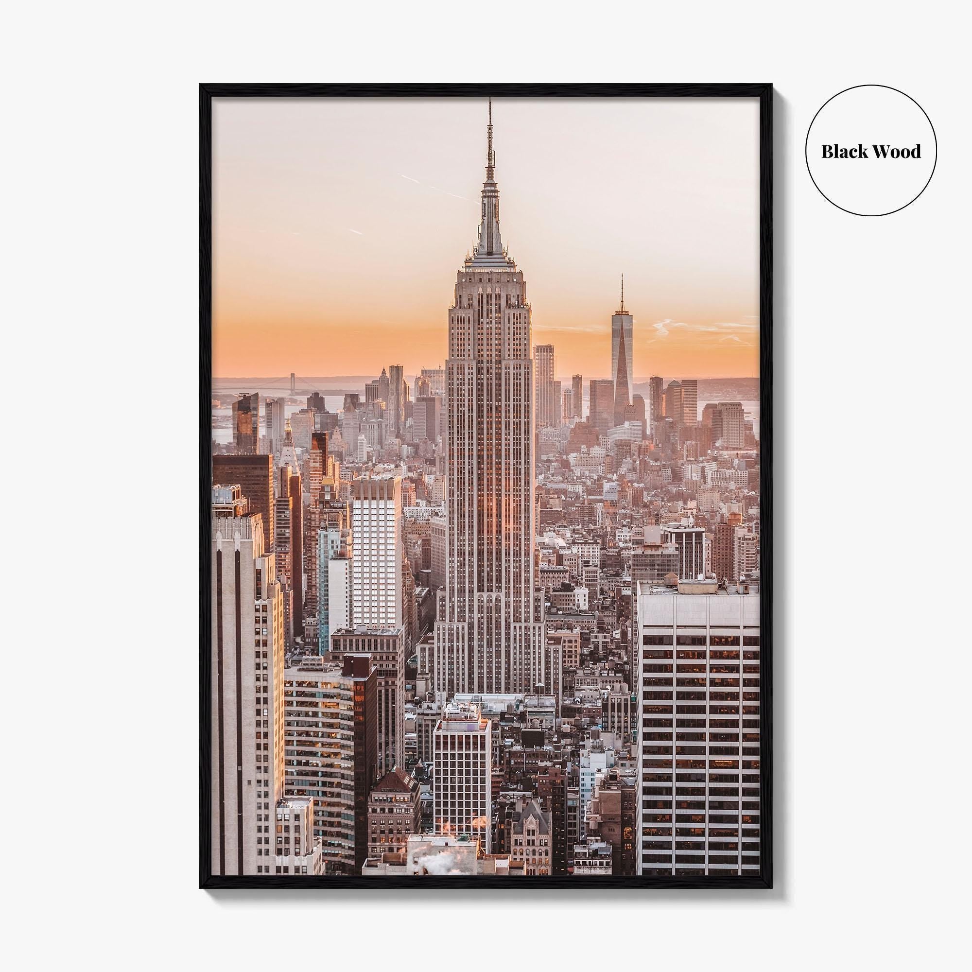 New York City Skyline Fine Art Photo Print, Lower Manhattan, NYC Poster