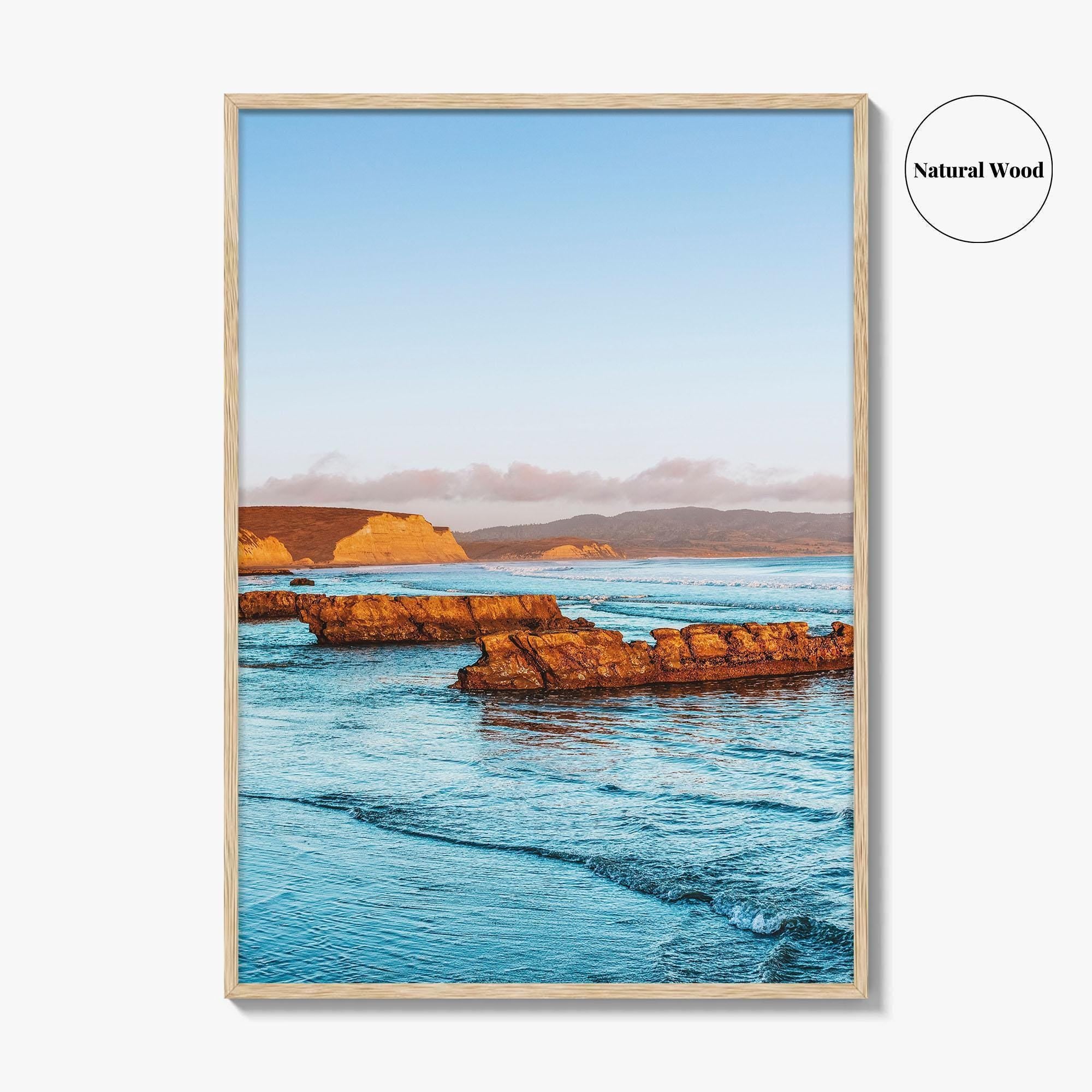 Point Reyes Fine Art Photo Print, Drakes Beach California Ocean Poster
