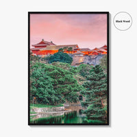 Okinawa Fine Art Photo Print, Shuri Castle, Naha, Japan Wall Decor Poster