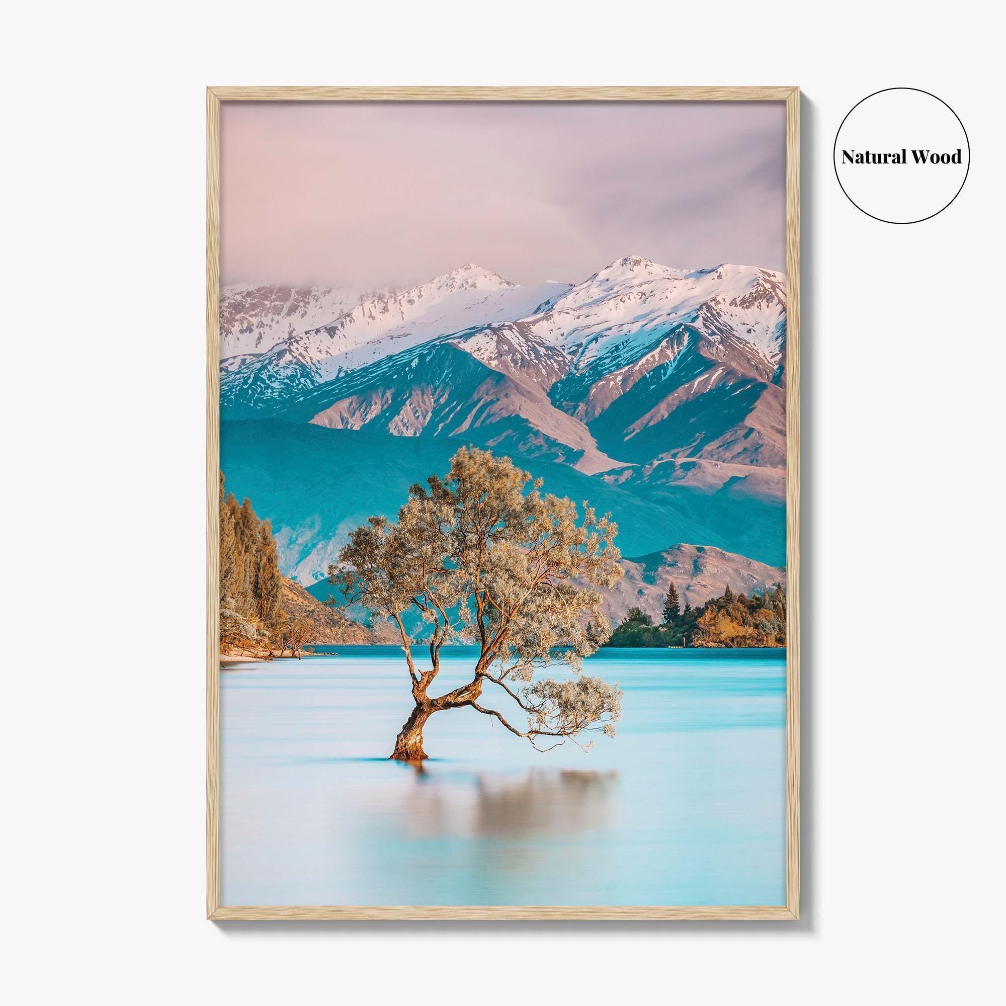 New Zealand Fine Art Photo Print, That Wanaka Tree, South Island Wall Poster