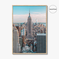 New York City Skyline Fine Art Photo Print, NYC NY USA, Wall Poster