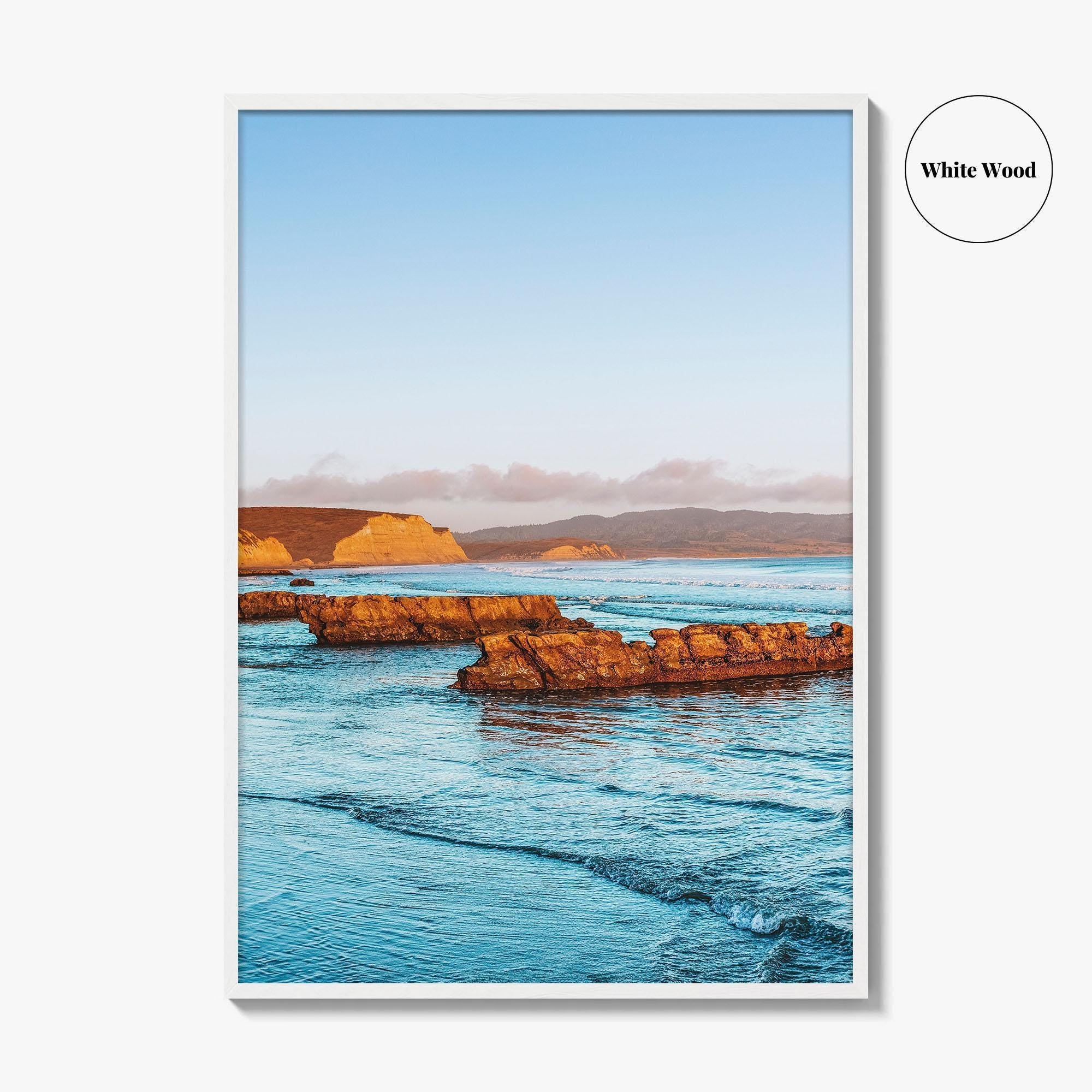 Point Reyes Fine Art Photo Print, Drakes Beach California Ocean Poster