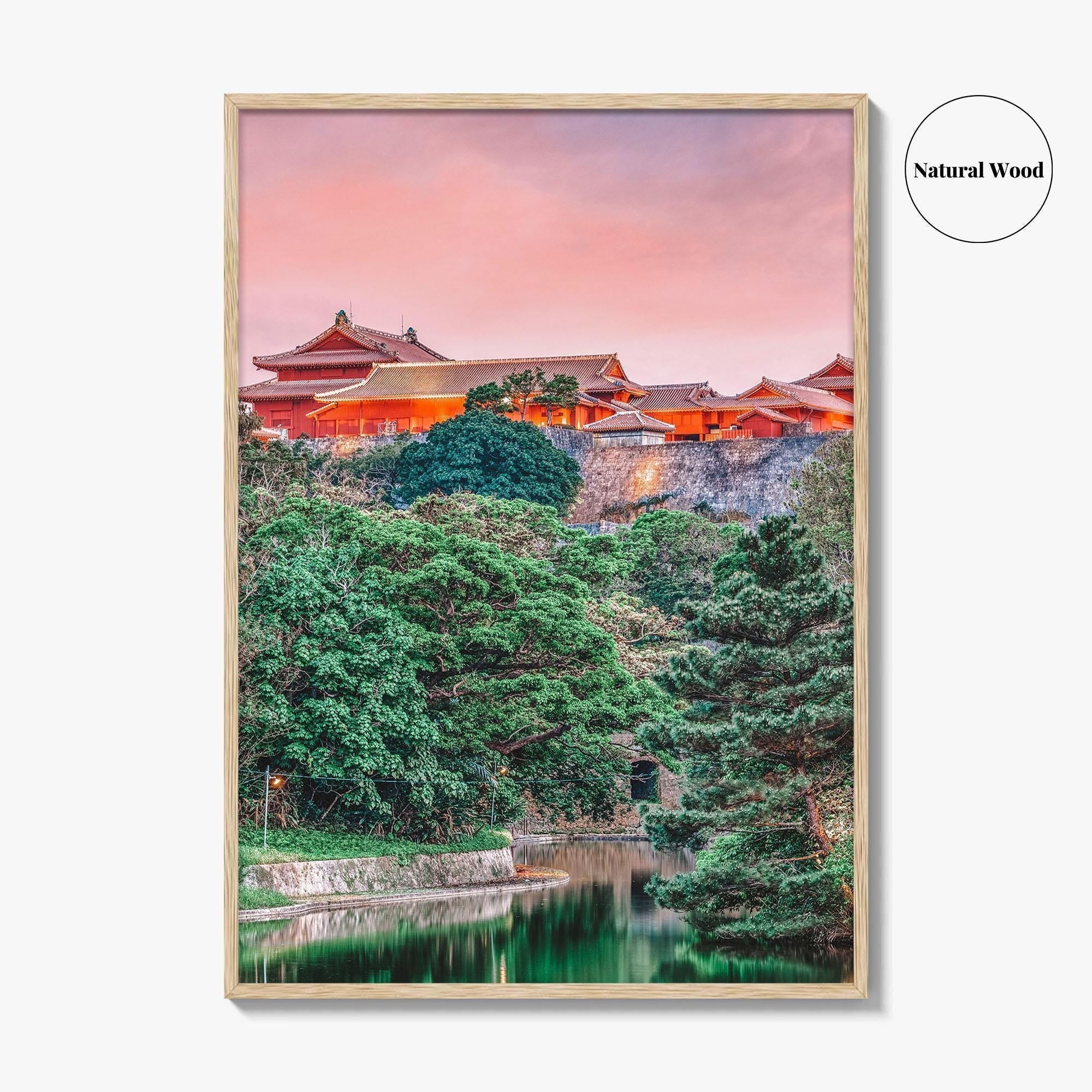 Okinawa Fine Art Photo Print, Shuri Castle, Naha, Japan Wall Decor Poster