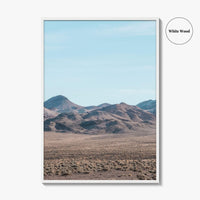 Nevada Fine Art Photo Print, Desert Mountain Landscape, United States Wall Poster
