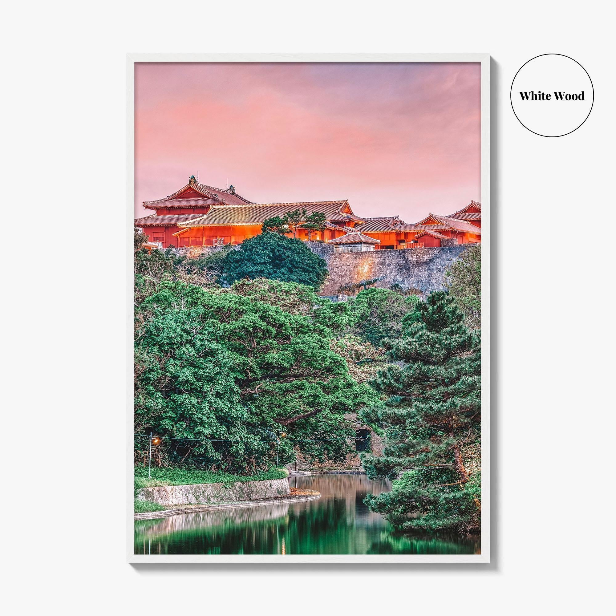 Okinawa Fine Art Photo Print, Shuri Castle, Naha, Japan Wall Decor Poster
