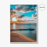 Okinawa Fine Art Photo Print, Naha Japan Wall Decor Poster, Harbor Lighthouse