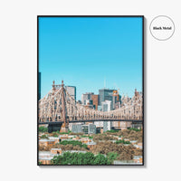 Queens New York Fine Art Photo Print, Queensboro Bridge, East River, NYC, Manhattan