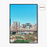 Queens New York Fine Art Photo Print, Queensboro Bridge, East River, NYC, Manhattan